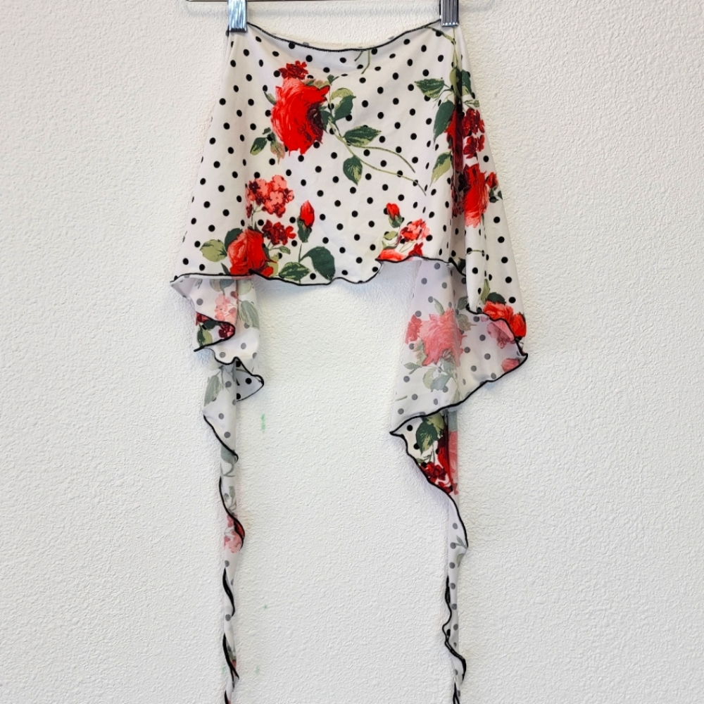 Floral Waist Swim Cover